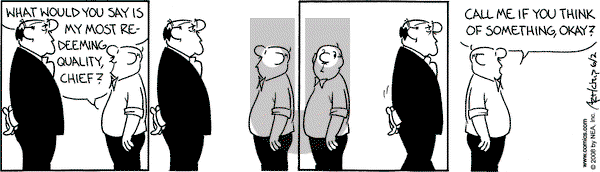 The Born Loser on Monday September 8, 2008 Comic Strip