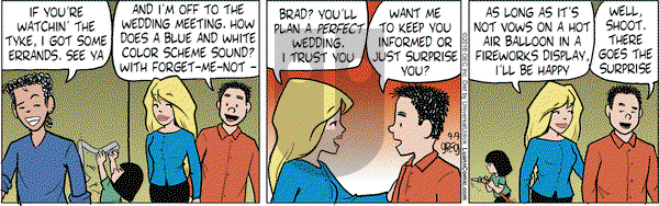 Luann on Friday September 9, 2016 Comic Strip