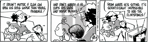 Rose is Rose on Tuesday January 31, 1989 Comic Strip