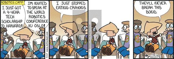 DeFlocked on Monday July 17, 2017 Comic Strip