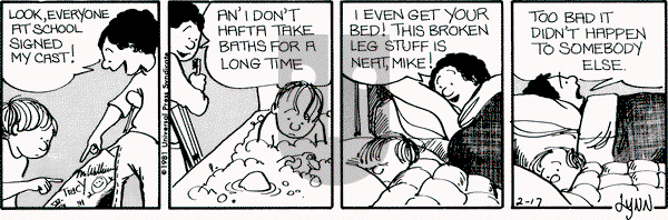 For Better or For Worse on Tuesday February 17, 1981 Comic Strip