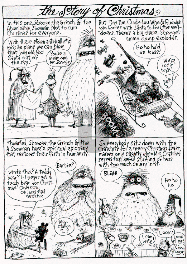 Richard's Poor Almanac on Friday December 25, 2015 Comic Strip