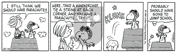 Peanuts on Thursday May 23, 1996 Comic Strip