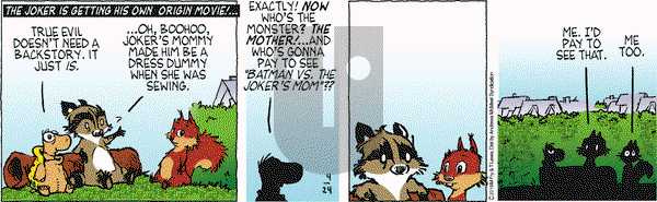 Over the Hedge on Wednesday April 24, 2019 Comic Strip