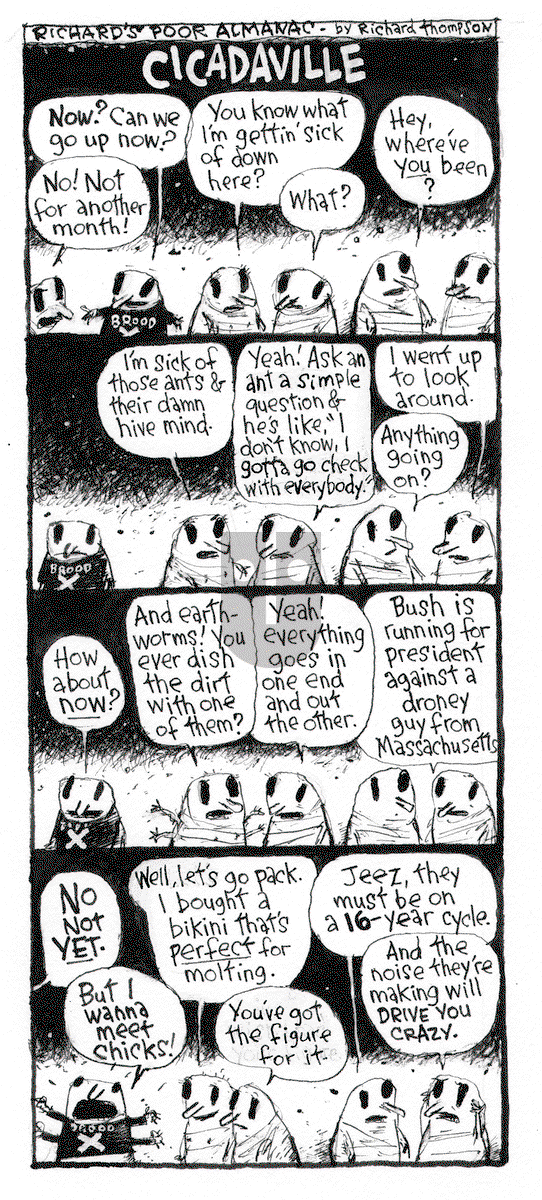 Richard's Poor Almanac - Wednesday September 25, 2024 Comic Strip