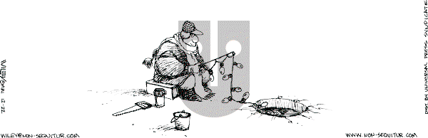 Non Sequitur - Saturday December 22, 2001 Comic Strip