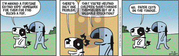 Pooch Cafe on Thursday July 4, 2019 Comic Strip