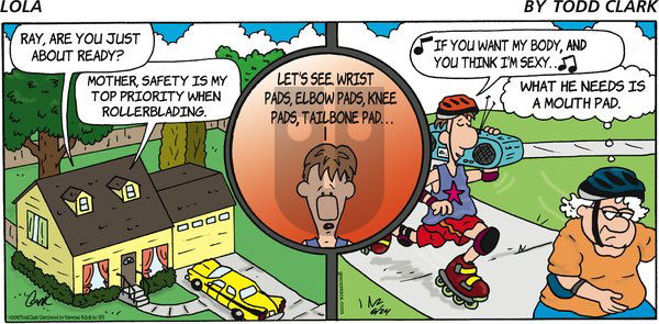 Lola on Sunday June 24, 2012 Comic Strip