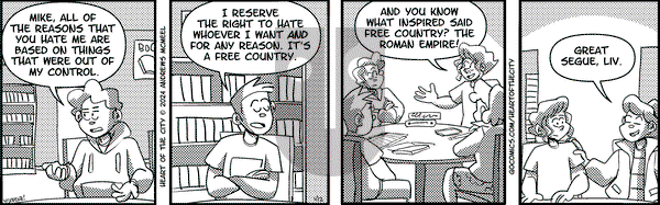 Heart of the City on Friday January 12, 2024 Comic Strip