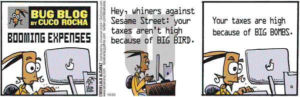 La Cucaracha on Saturday October 20, 2012 Comic Strip