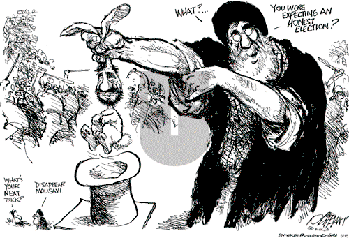 Pat Oliphant on Monday June 15, 2009 Comic Strip