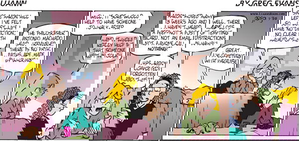 Luann on Saturday February 19, 2005 Comic Strip