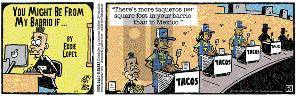 La Cucaracha on Wednesday September 1, 2021 Comic Strip