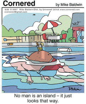 Cornered on Saturday August 29, 2015 Comic Strip