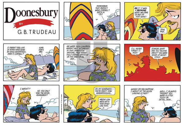 Doonesbury on Sunday July 10, 1994 Comic Strip