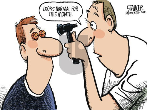 Jeff Stahler on Sunday March 23, 2014 Comic Strip