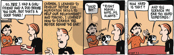 Pooch Cafe on Wednesday May 3, 2006 Comic Strip