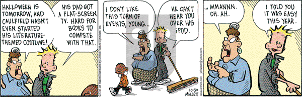 Frazz on Thursday October 30, 2008 Comic Strip