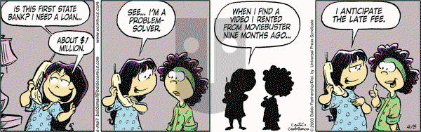 Baldo on Saturday April 5, 2003 Comic Strip