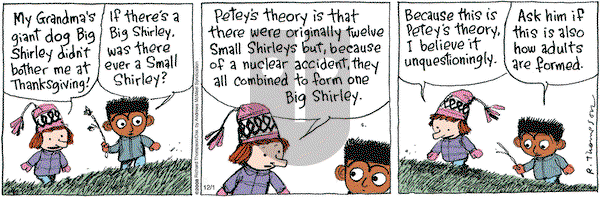 Cul de Sac on Saturday December 1, 2018 Comic Strip