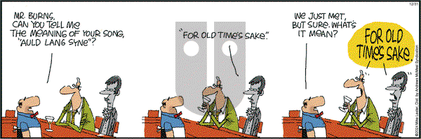 Mike du Jour on Tuesday December 31, 2024 Comic Strip