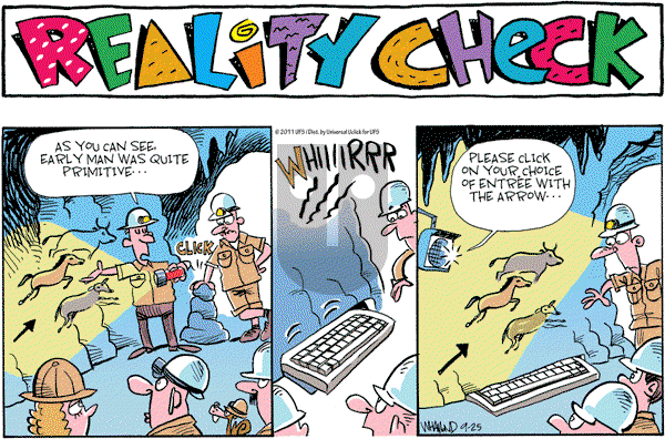 Reality Check on Sunday September 25, 2011 Comic Strip