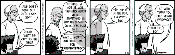 The Boondocks on Tuesday March 13, 2007 Comic Strip
