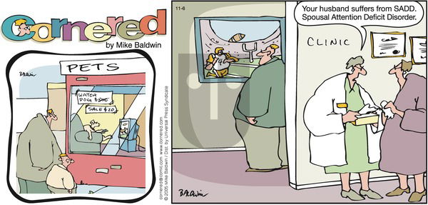 Cornered on Sunday November 6, 2005 Comic Strip