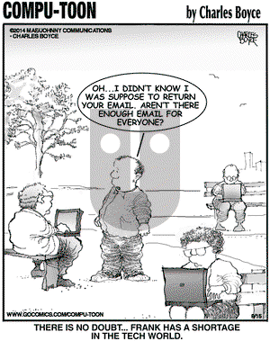 Compu-toon on Friday August 15, 2014 Comic Strip