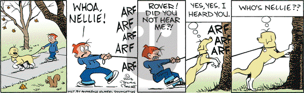 Red and Rover on Friday October 12, 2018 Comic Strip