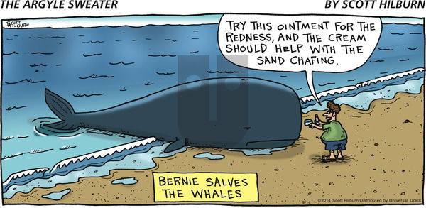 The Argyle Sweater on Sunday September 14, 2014 Comic Strip