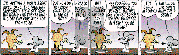 Pearls Before Swine - Wednesday November 30, 2016 Comic Strip