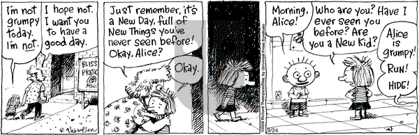 Cul de Sac on Wednesday September 24, 2008 Comic Strip