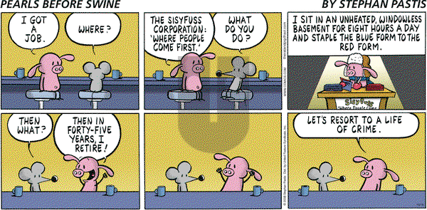 Pearls Before Swine on Sunday October 19, 2008 Comic Strip