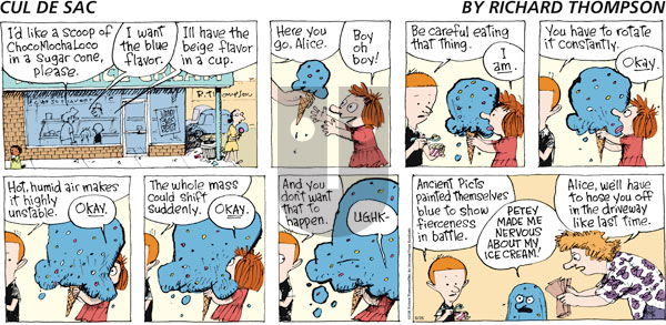 Cul de Sac on Sunday June 26, 2011 Comic Strip