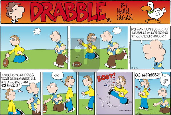 Drabble on Sunday December 18, 2016 Comic Strip