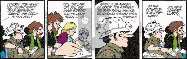 Doonesbury on Friday July 9, 2004 Comic Strip