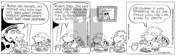 Soup to Nutz - Old on Monday May 3, 2004 Comic Strip