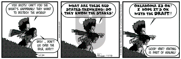 The Boondocks on Friday June 22, 2012 Comic Strip