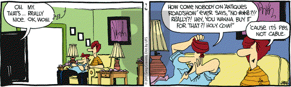 The Buckets on Saturday April 30, 2011 Comic Strip