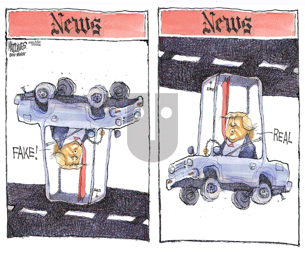 Matt Davies on Friday August 25, 2017 Comic Strip