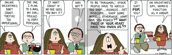 Cathy Classics on Friday February 8, 2008 Comic Strip