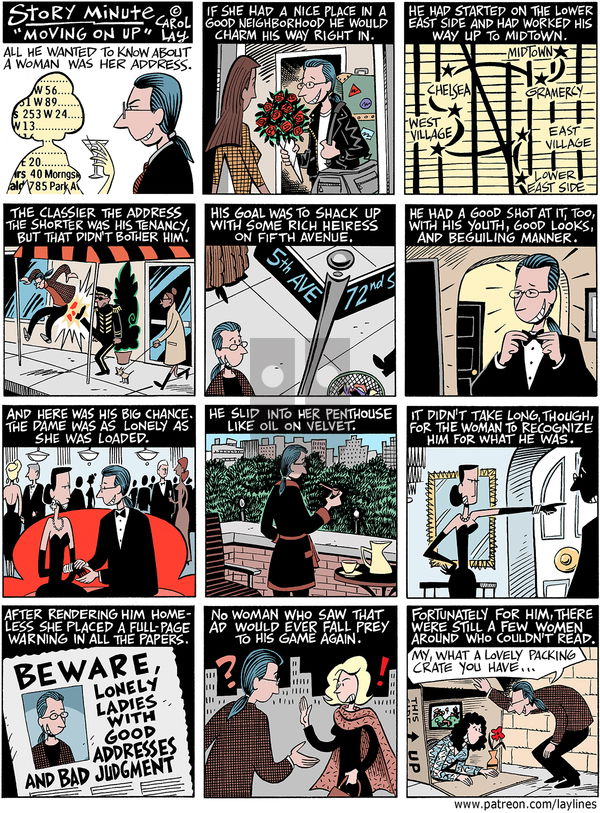 Lay Lines - Friday January 19, 2018 Comic Strip