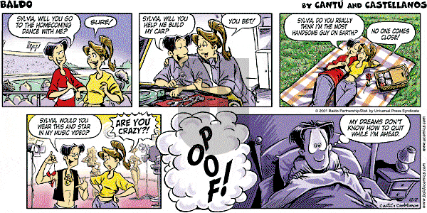 Baldo - Sunday December 2, 2001 Comic Strip
