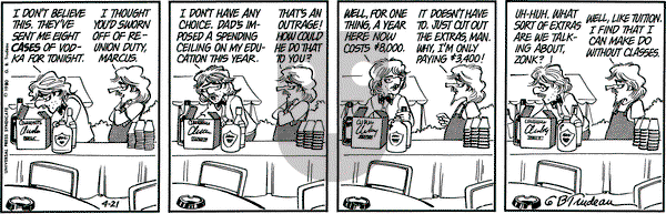 Doonesbury on Monday April 21, 1980 Comic Strip