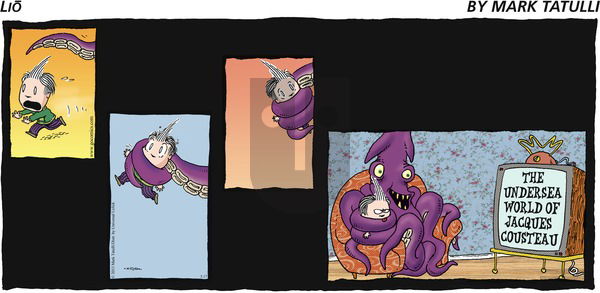 Lio on Sunday March 17, 2013 Comic Strip