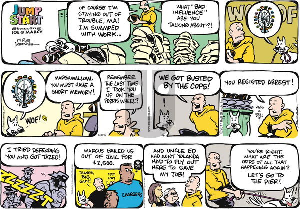 JumpStart on Sunday April 30, 2017 Comic Strip