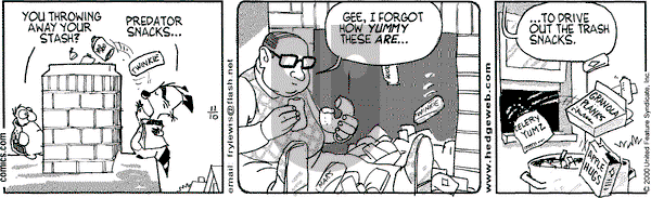 Over the Hedge on Friday November 10, 2000 Comic Strip