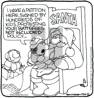 Ziggy on Thursday December 24, 1998 Comic Strip