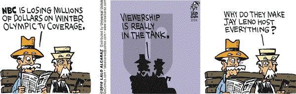 La Cucaracha on Wednesday February 24, 2010 Comic Strip